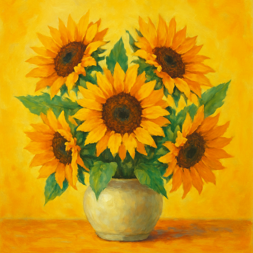 Sunflower arrangement