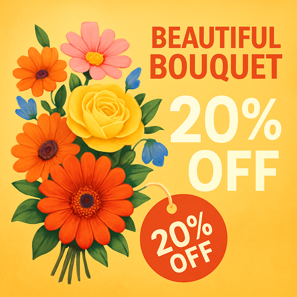 Promotional bouquet