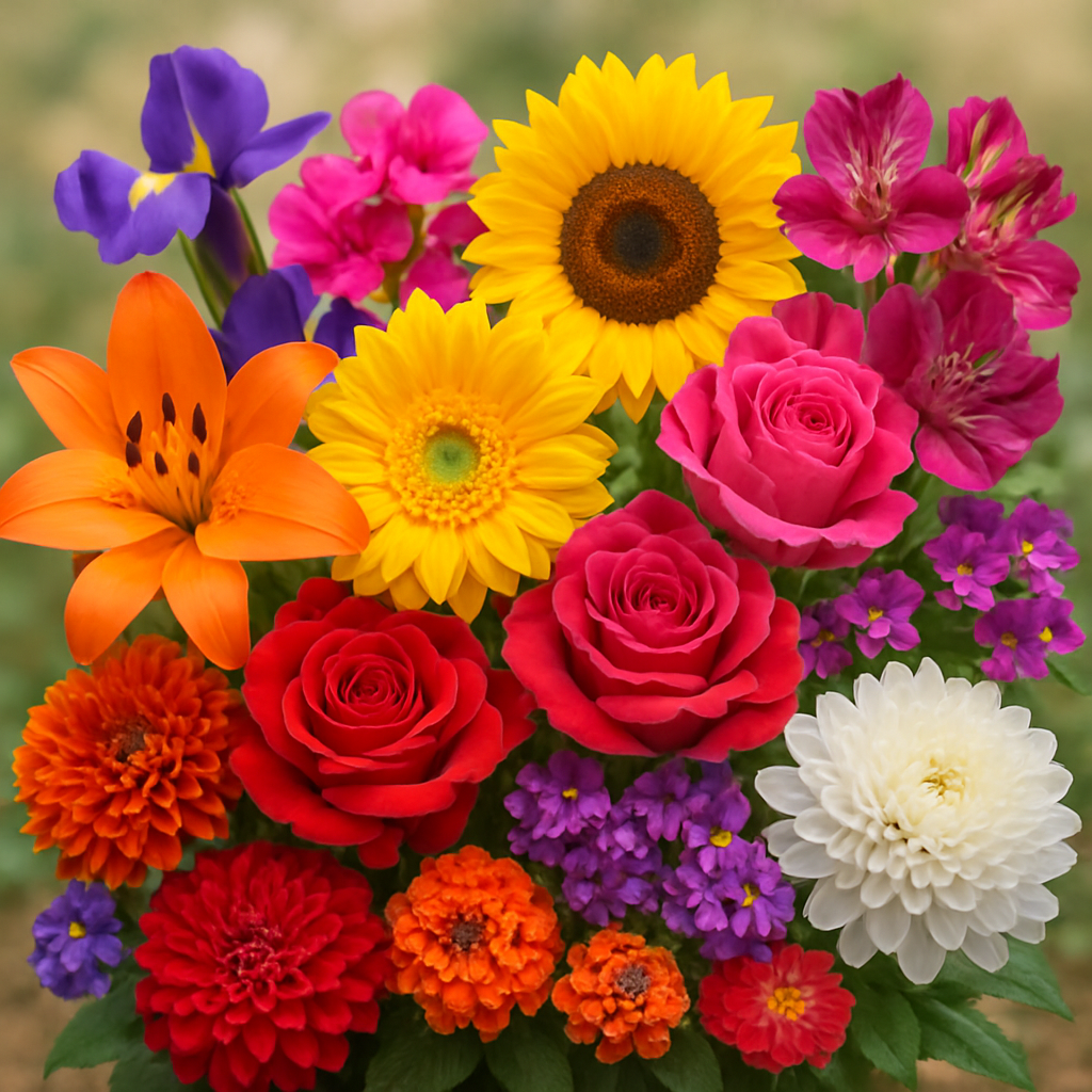 Top-selling flowers