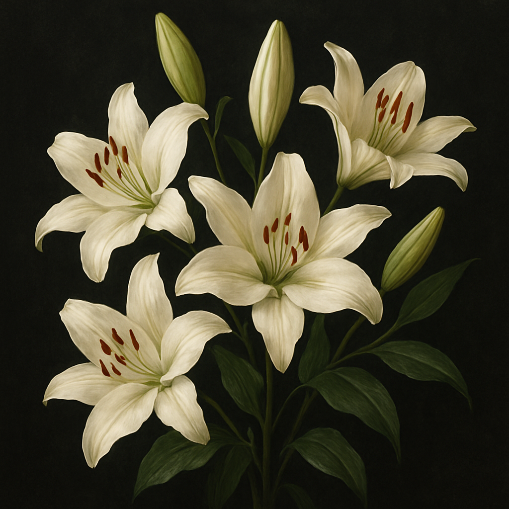 Lily bouquet
